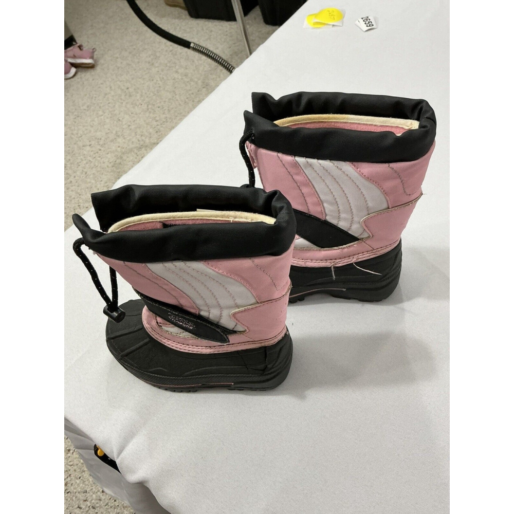 Toddler Girls Chill Chasers By Buster Brown Lil Summit 8 M Pink Snow Boots Nwot - Picture 3 of 11